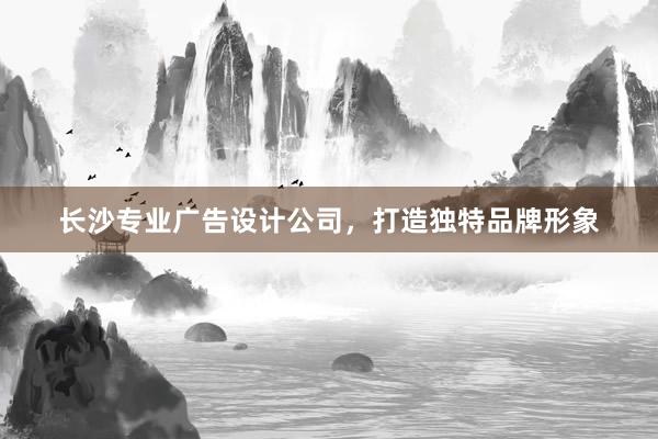 长沙专业广告设计公司，打造独特品牌形象